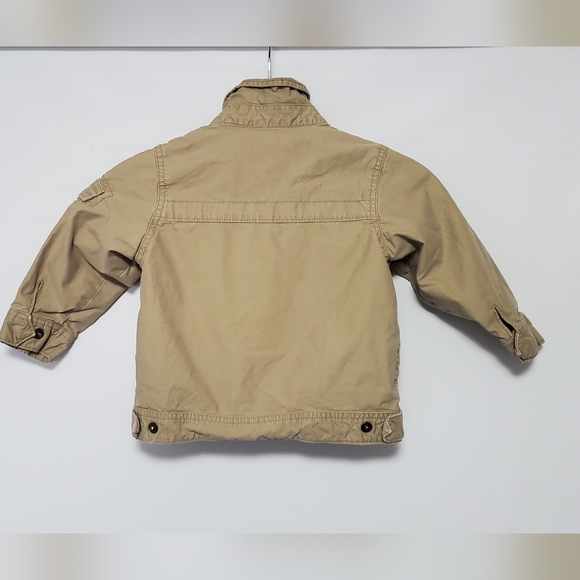 Baby Gap Size 2 Beige/Tan jacket with multiple pockets - Picture 2 of 3